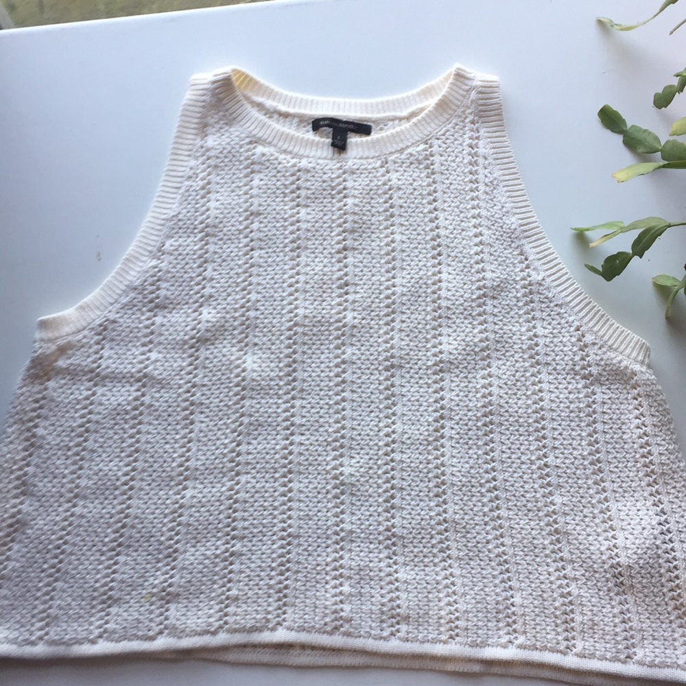 Cropped Banana Republic Sweater Vest